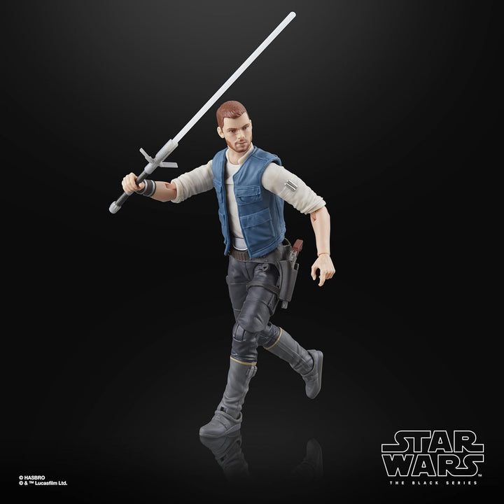 Star Wars seria neagră Cal Kestis, Turgle & Skoova Stev, Star Wars Jedi: Survivor Figuri de acțiune de colecționat (Scară 15 Cm) Action figures Naty Shop