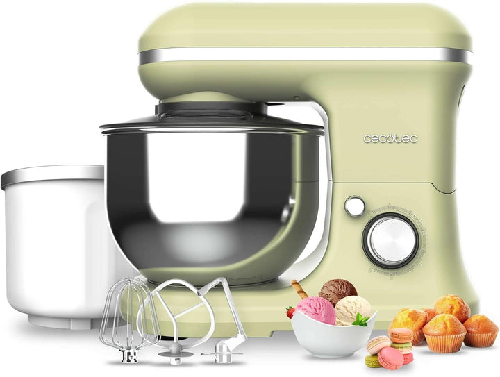 Robot de bucătărie Cecotec Cecomixer Compact, 1000 W Naty Shop Verde 5 functii + gheata