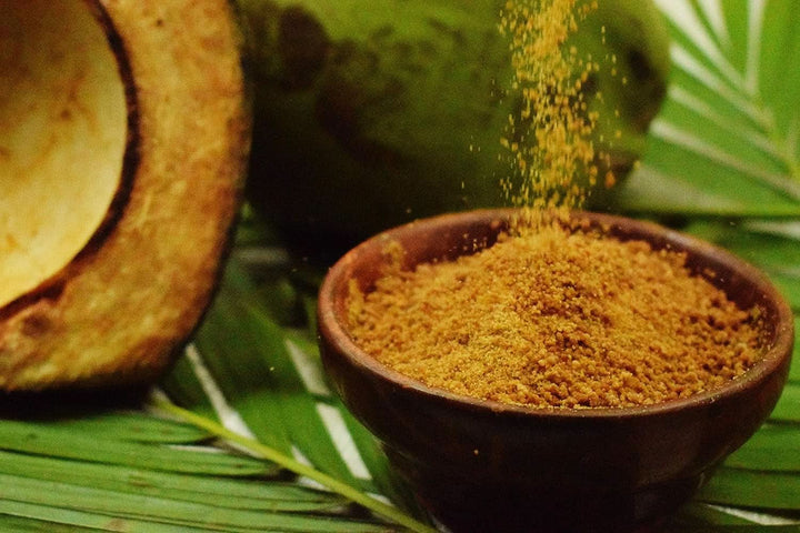 SVATV Pudră de zahăr brun de palmier, 227 grame Indulcitori Naty Shop