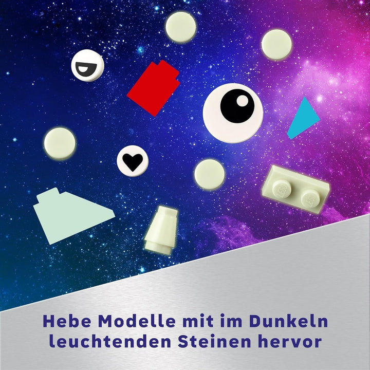 LEGO Classic Creative Space Planets, model construibil al sistemului solar pentru copii, jucărie spațială cu rachetă, navă spațială, planete și extratereștri, cadou pentru copii, băieți și fete de la 5 ani 11037 Seturi de constructie Besuche den LEGO-Store