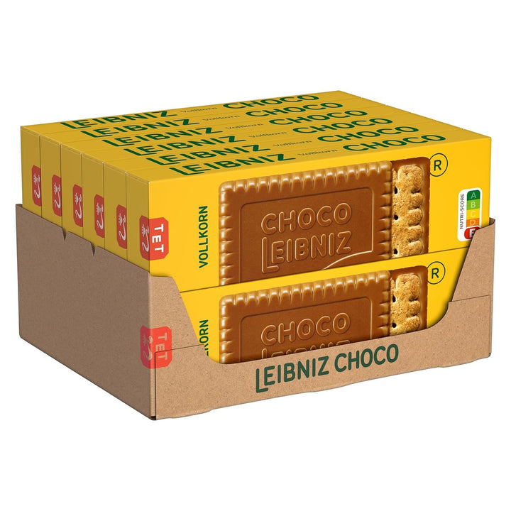LEIBNIZ Biscuiți cu unt originali, pachet de 22 de gustări, biscuiții cu unt numărul 1, biscuiți crocanți într-un pachet mare practic (22 x 50 g), perfecți pentru călătorii