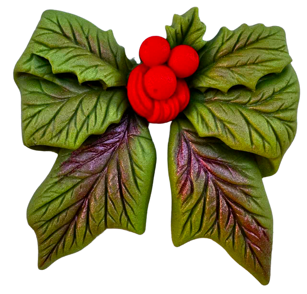 Ätlig dekoration, julblomma