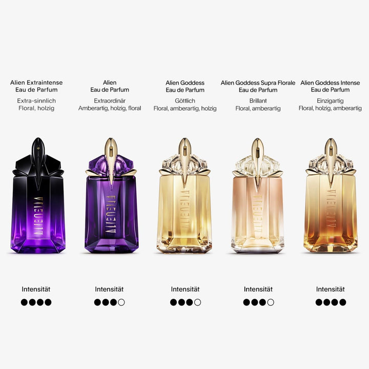 MUGLER Alien Extraintense Eau De Parfum, Parfum pentru femei, Parfum floral, lemnos și vanilat, Extra-feminin și Extra-senzual