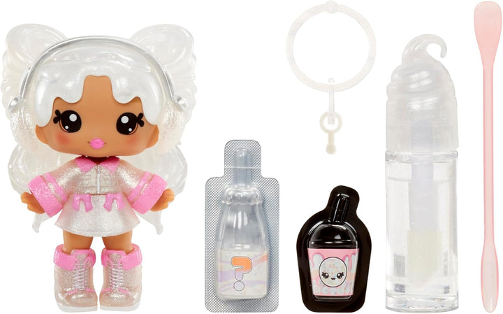 Papusa cu luciu de buze Yummiland - Mystery Chase - Include set de luciu de buze DIY, potrivit pentru copii cu vârsta de 4 ani și peste Papusi Naty Shop