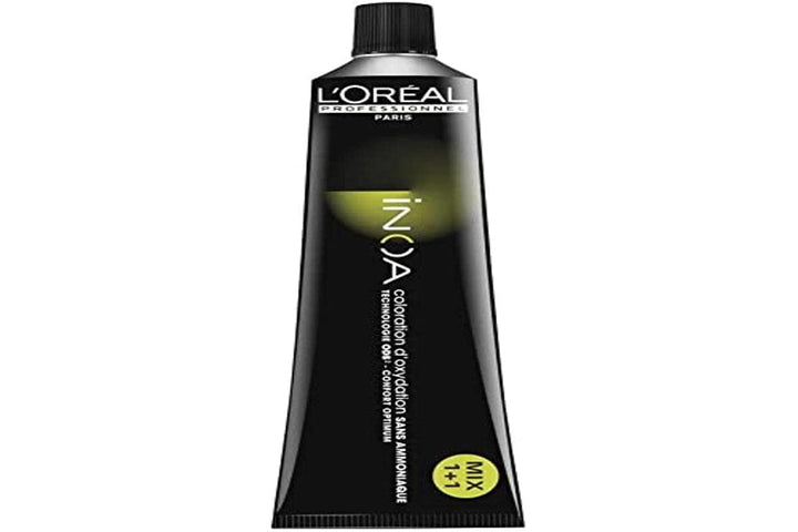 L'Oréal Professionnel INOA Colorație oxidativă fără amoniac 4 maro mediu, 1 pachet, (1x 60 ml)