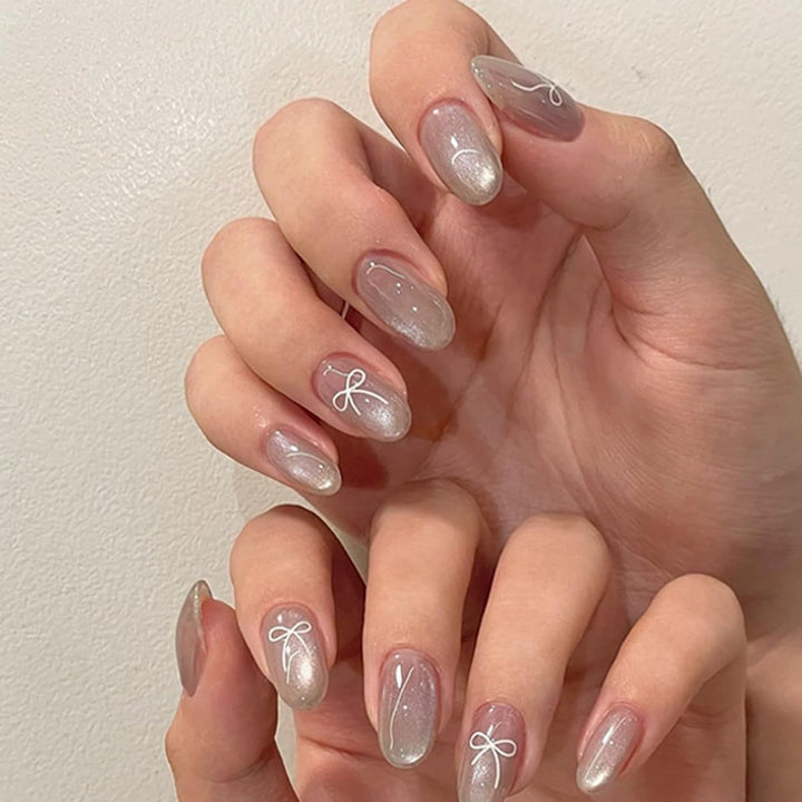 24 buc unghii scurte cu presă pe unghii artificiale cu sclipici auriu pentru lipire pe unghii adezive roșii cu vârtej set unghii acrilice accesorii pentru femei