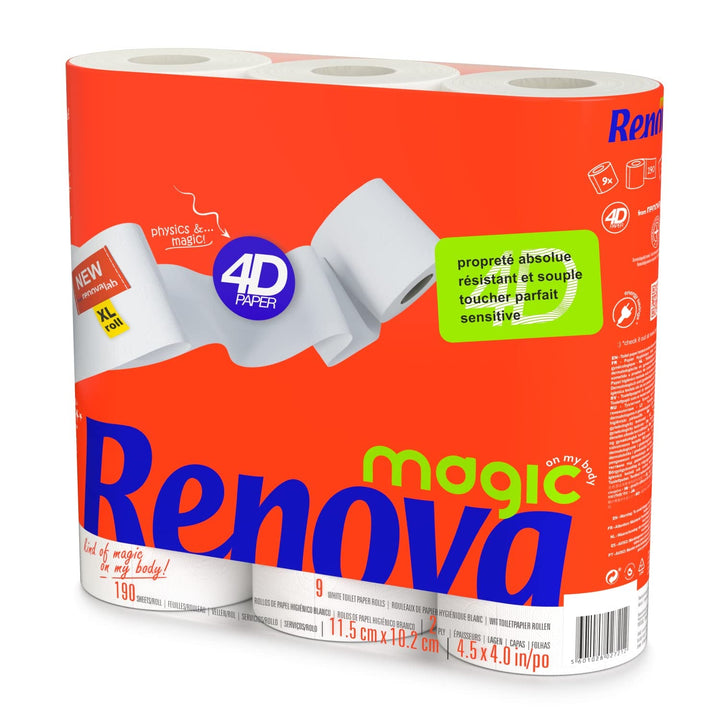Hârtie igienică Renova - 9 role