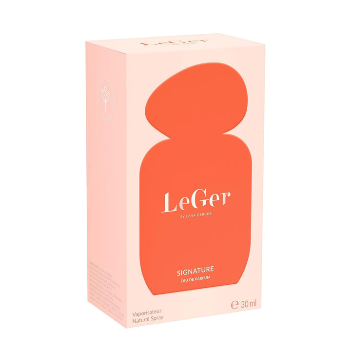 Leger Signature Eau De Parfum, parfum feminin senzual pentru femei cu migdale, lemn de cedru și mosc