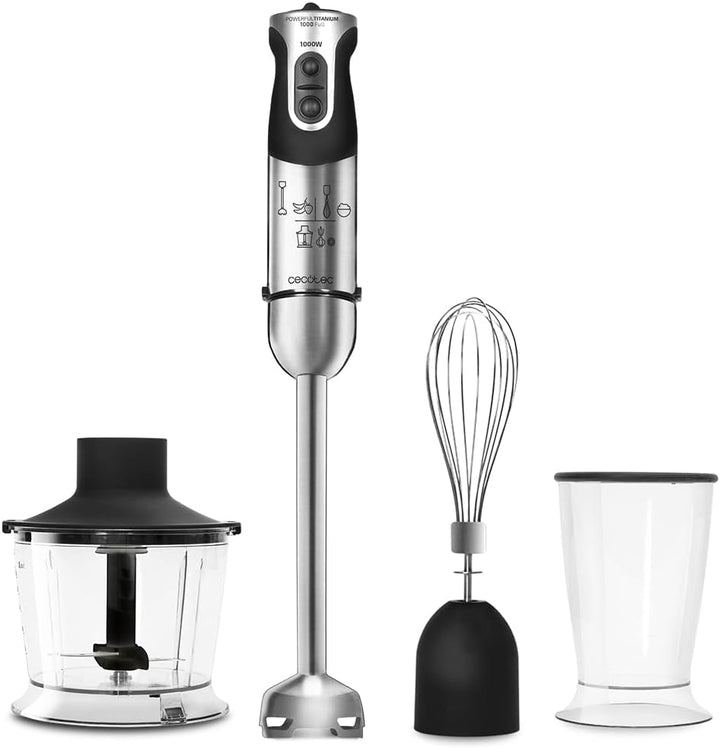 Mixer manual Cecotec Katana 15 Totaldestroy Smash B. 1500 W Mama si Copilul Naty Shop 1000 W 3 Accesorii