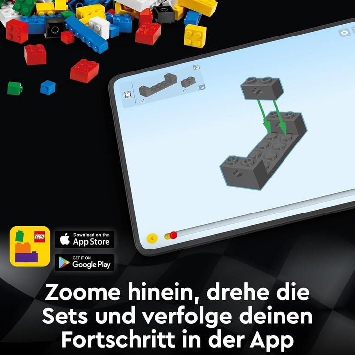 LEGO Speed Champions Mclaren Formula 1 mașină de curse 2023, jucărie pentru copii cu vârsta de peste 9 ani, băieți și fete cărora le place să se joace independent, model de vehicul construibil, decor pentru camera copiilor 76919 Seturi de constructie Besuche den LEGO-Store