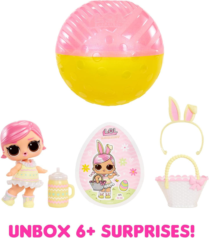 L.O.L. Surprise! 523963-EUC Pastel Party Hops Tot-1 Ediție specială 6 surprize, inclusiv modă și accesorii magice de primăvară, două păpuși de colecționat, pentru copii de 4 ani și peste Papusi Naty Shop