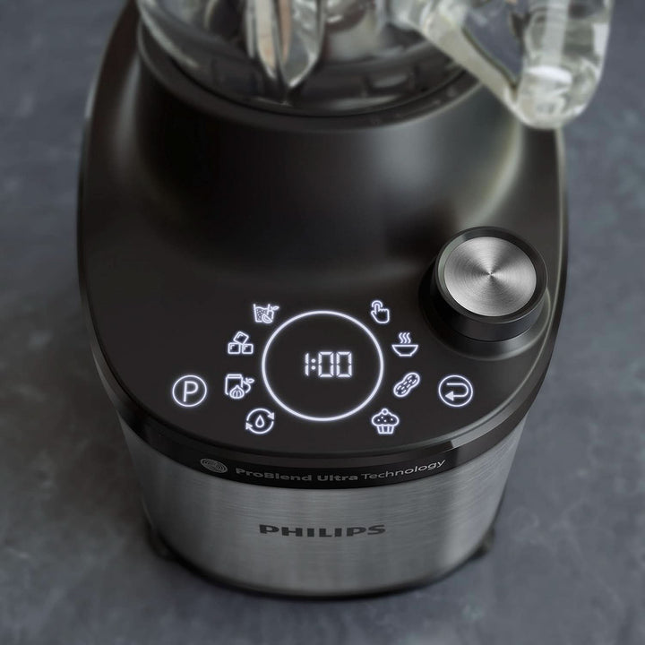 Blender PHILIPS Seria 7000 HR3760/00, 2l, 1500W, 12 trepte viteza, negru Bucatarie Naty Shop