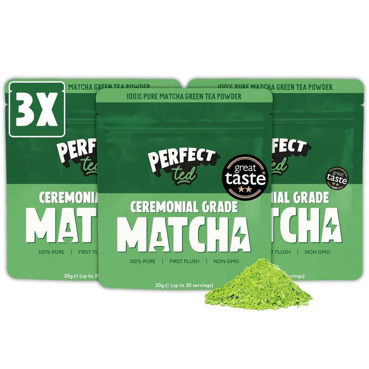 Pudră | Bio 30G | Calitate ceremonială | Origine japoneză | Pudră de ceai | Matcha Fuel | (30 porții) (30G, pudră de matcha ceremonială) (bio)