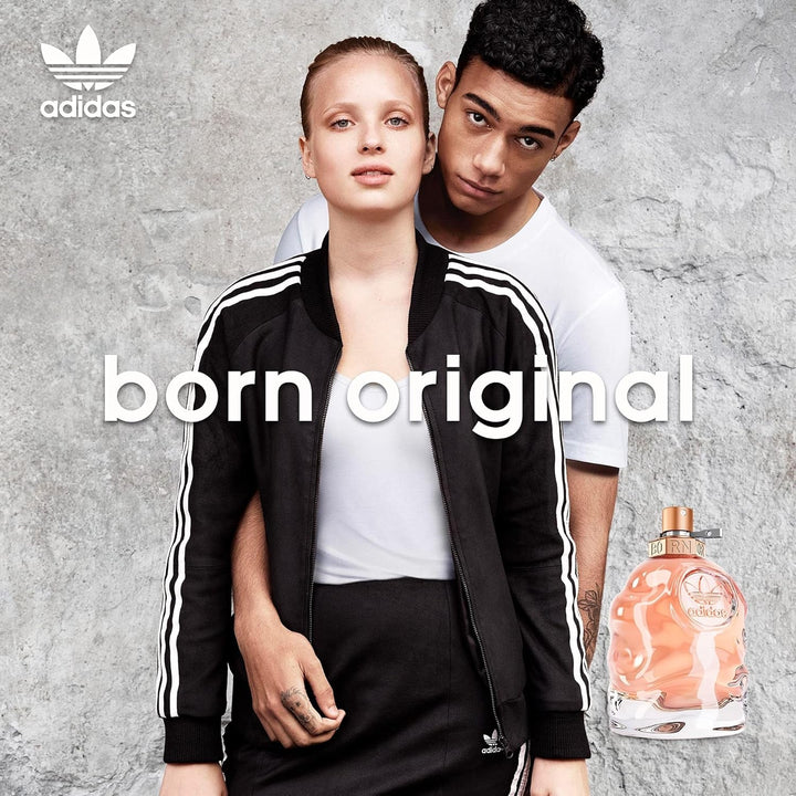 Adidas Born Original Eau De Parfum – Parfum de damă fructat-floral cu un amestec exploziv de arome contrastante – 1 x 50 ml