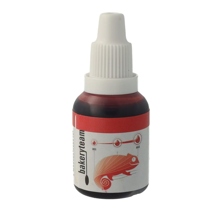 Colorant alimentar aerograf Bakeryteam roșu 20ml