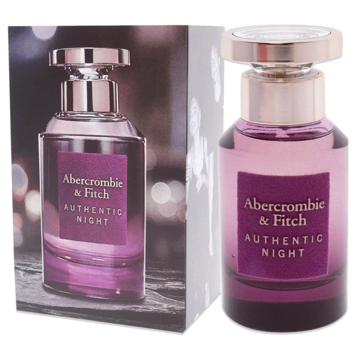 Abercrombie & Fitch Authentic Night Eau de Parfum Spray pentru Femei 50ml