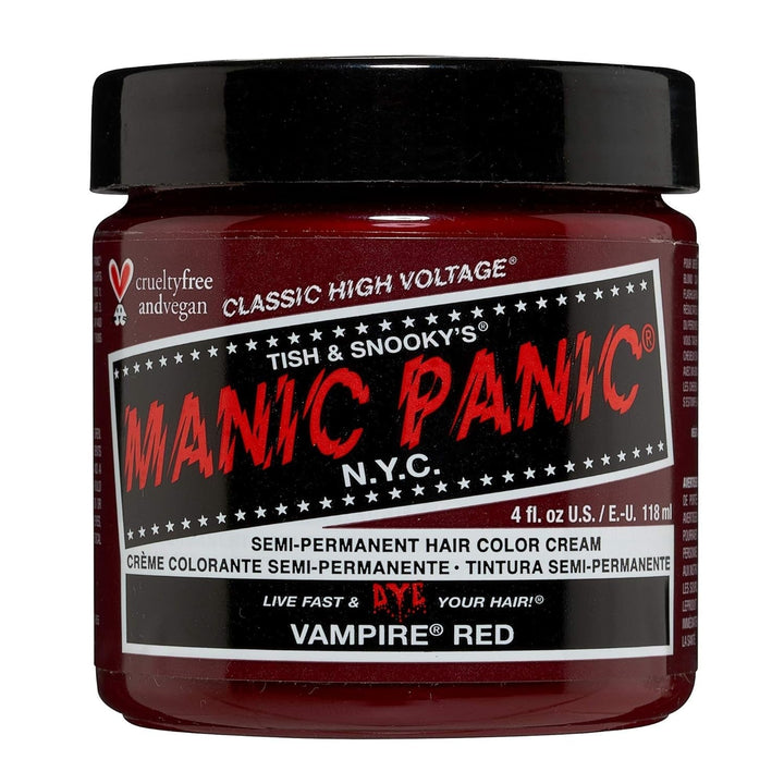 Manic Panic Electric Lizard Classic Cream, vegan, fără cruzime, vopsea de păr verde semipermanentă 118ml