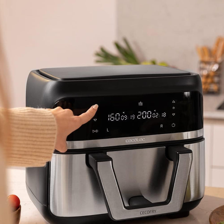 Cecotec Hot Air Fryer 9 L Cecofry Advance Double, 2850 W Electrocasnice Naty Shop