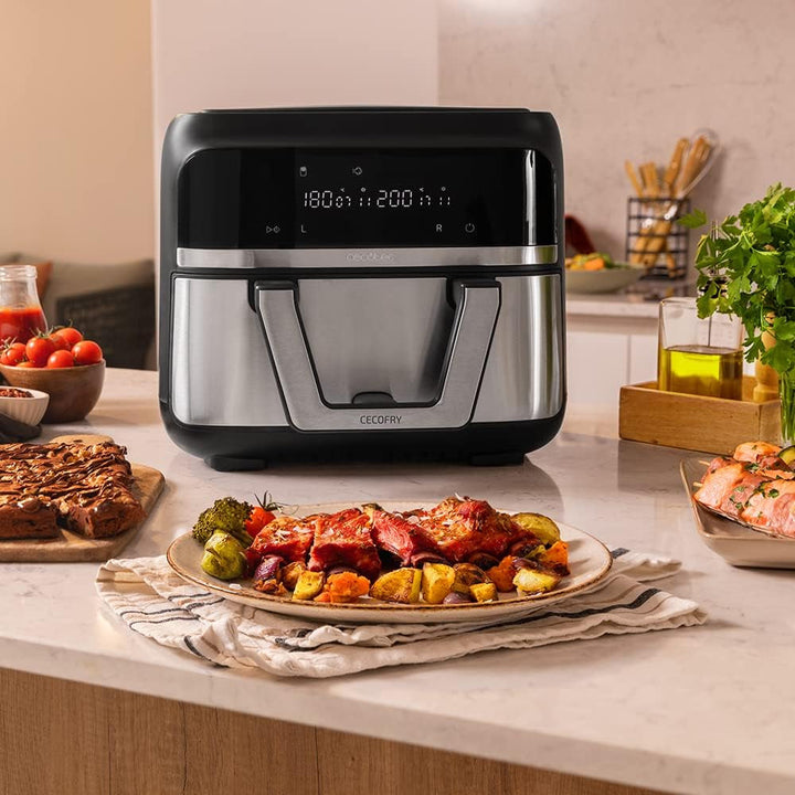 Cecotec Hot Air Fryer 9 L Cecofry Advance Double, 2850 W Electrocasnice Naty Shop