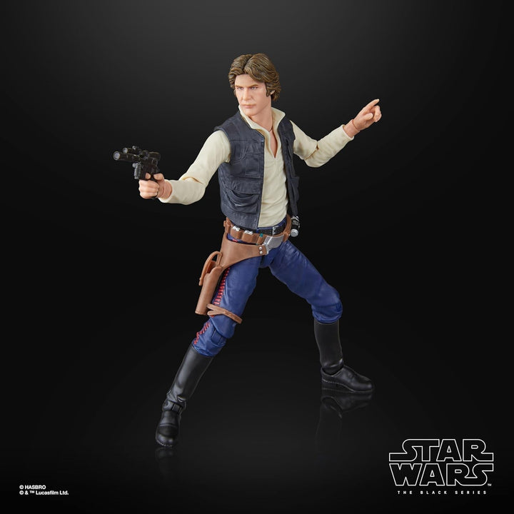 Star Wars Seria Neagră Han Solo, Star Wars: O speranță Figură de acțiune premium de colecționat (15 cm) Action figures Naty Shop