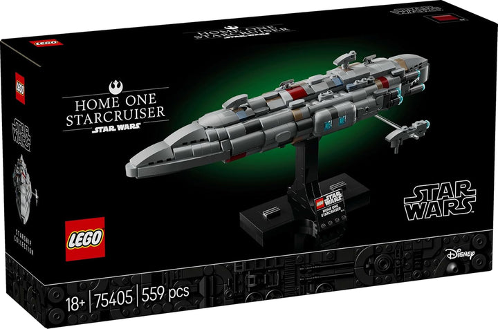 LEGO Star Wars 75405 Home One Starcruiser din Întoarcerea lui Jedi - Model de navă stelară - Set de fantezie și colecție de construit și expus - Cadou pentru fanii adulți și adolescenți Seturi de constructie Besuche den LEGO-Store
