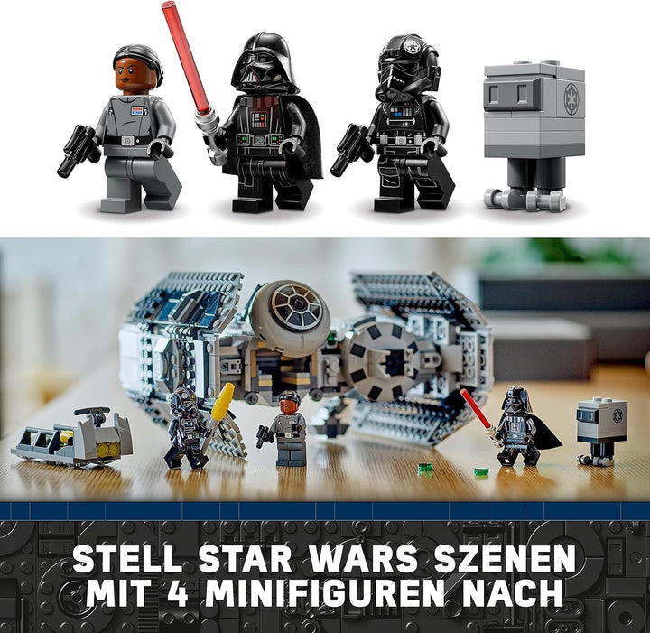 LEGO Star Wars TIE Bomber Model Kit cu Darth Vader Minifigure cu Lightsaber și Gonk Droid, jucărie construibilă cu Starfighter ca un cadou 75347 Seturi de constructie Besuche den LEGO-Store