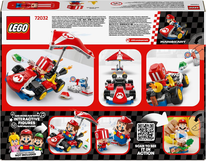 LEGO Super Mario: Mario Kart - Standard Kart, colecție Nintendo, cadou pentru copii, permite băieților, fetelor și jucătorilor de la 7 ani să joace independent, jucărie de aventură cu figura Toad 72032 Seturi de constructie Besuche den LEGO-Store