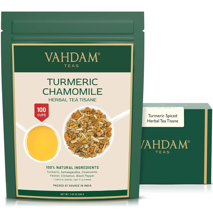 VAHDAM, ceai verde Himalayan (100 g) Ceai verde 100% pur din Himalaya | Fără gluten | Direct de la sursă din India | Preparare fierbinte/rece | Ceai verde vrac