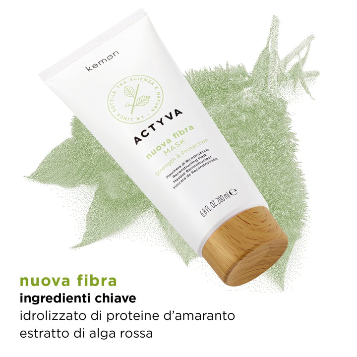 KEMON Actyva Nuova Fibra Mask 200 ml Masca de par Naty Shop