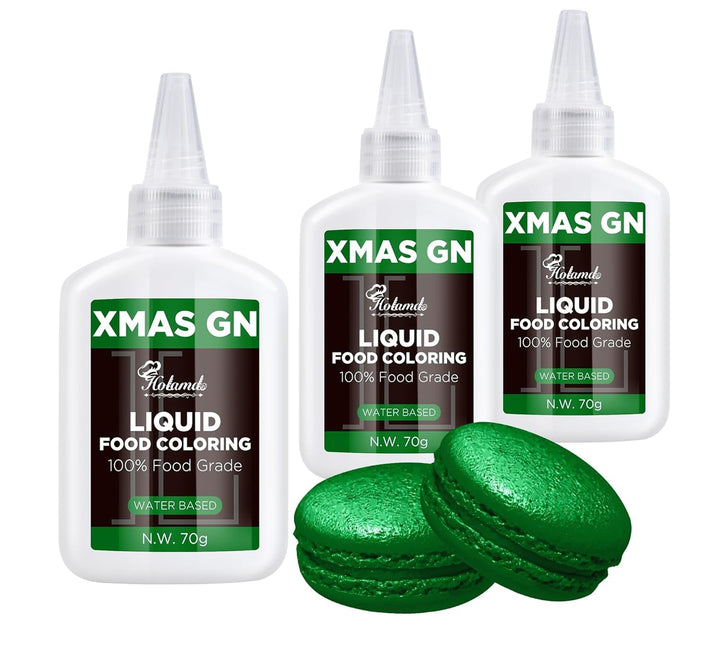 Colorant alimentar lichid, set de coloranți alimentari Red Velvet pentru copt torturi, macaroane, fursecuri, coloranți alimentari pentru decorarea torturilor, lichid pentru colorat băuturi (70 g x 3)