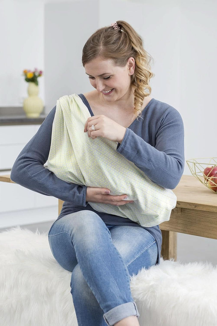 LÄSSIG Şal de alăptare Discret Accesorii Hrana si Alaptare Bebe Naty Shop