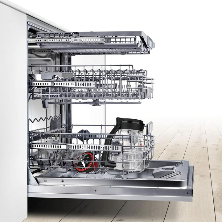 Bosch Standmixer Vitapower Serie 4 MMB6172S, Edelstahl-Klingen, 1,5L Thermosafe Glasbehälter, Stopfer, Spülmaschinengeeignete Teile, 30,000 U/Min, 1200 W, Silber Mama si Copilul Naty Shop