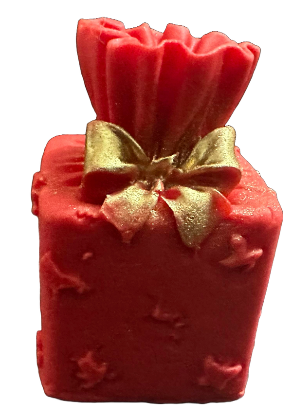 Decoratiune comestibila din zahar, Sacul lui Mos Craciun Decoratiuni din Pasta de Zahar Nati Shop