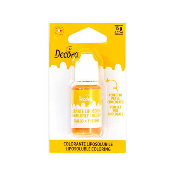9600081 COLORANT LICHID GALBEN LIPOZOLUBIL 15 G