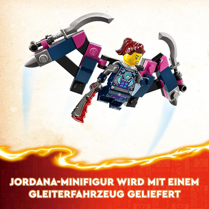 LEGO NINJAGO Kai's Ninja Climbing Mech Set, Jucărie Ninja cu figurină de acțiune construibilă și 4 mini figurine, set de aventură pentru copii, cadou de ziua de naștere pentru băieți și fete de 9 ani 71812 Seturi de constructie Besuche den LEGO-Store