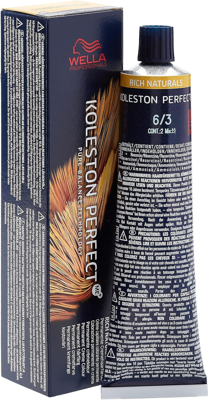 Wella Koleston Perfect Hair Colour Pure Naturals, 60 ml