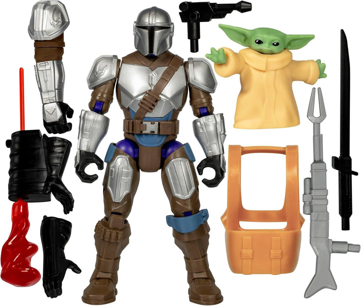 Star Wars Mixmashers Stormtrooper Personalizabil Mix-And-Match Figura de acțiune și accesorii Action figures Naty Shop Mandalorian