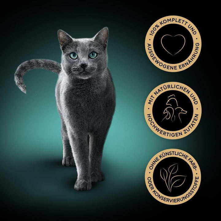 SHEBA Adult Cat Food Wet - 40X85G săculeți - Variație de pasăre în sos - Hrană umedă pentru pisici - 1 pachet vrac