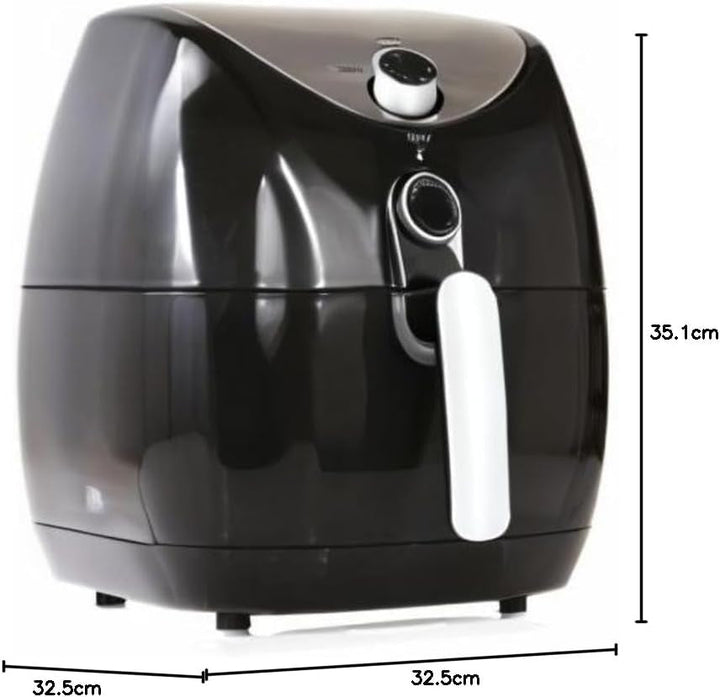 Tower T17021 Friteuză cu aer cald, cronometru de 60 de minute - 4.3L, 1500W Electrocasnice Naty Shop