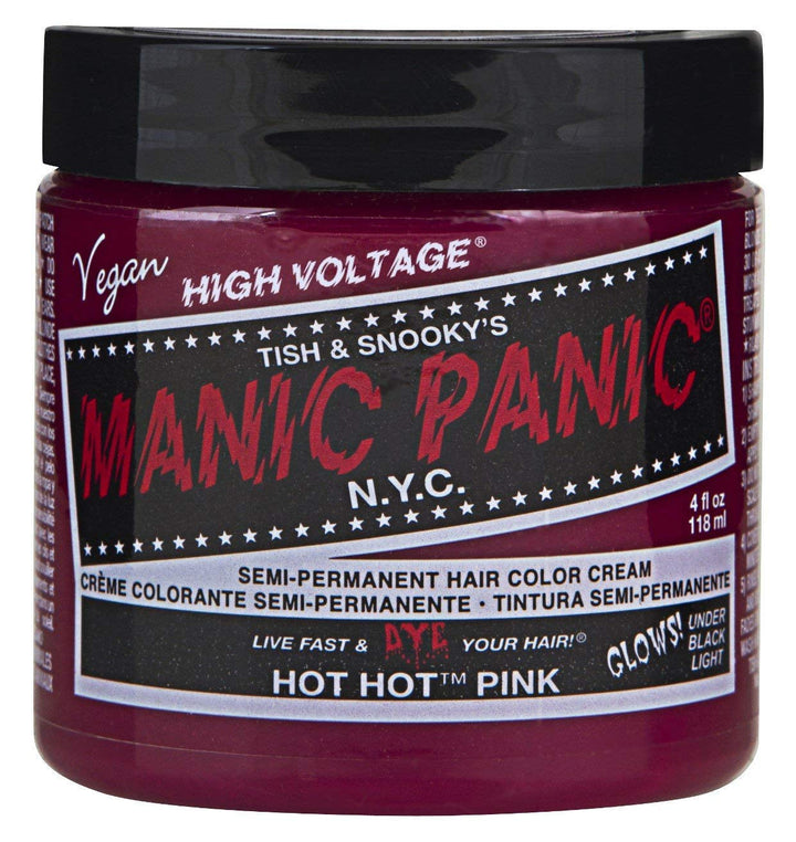 Manic Panic Electric Lizard Classic Cream, vegan, fără cruzime, vopsea de păr verde semipermanentă 118ml