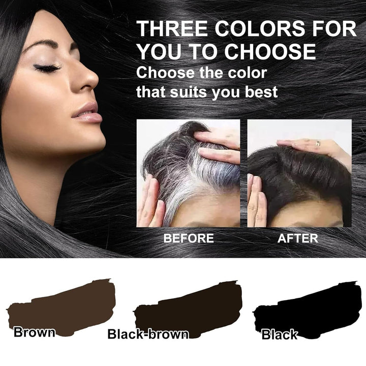 Negru maro de unică folosință vopsea de păr Pen Instant Grey rădăcină acoperire Hair Colour Cream Stick Pen rapid acoperire temporară păr alb Vopsea pentru par Naty Shop