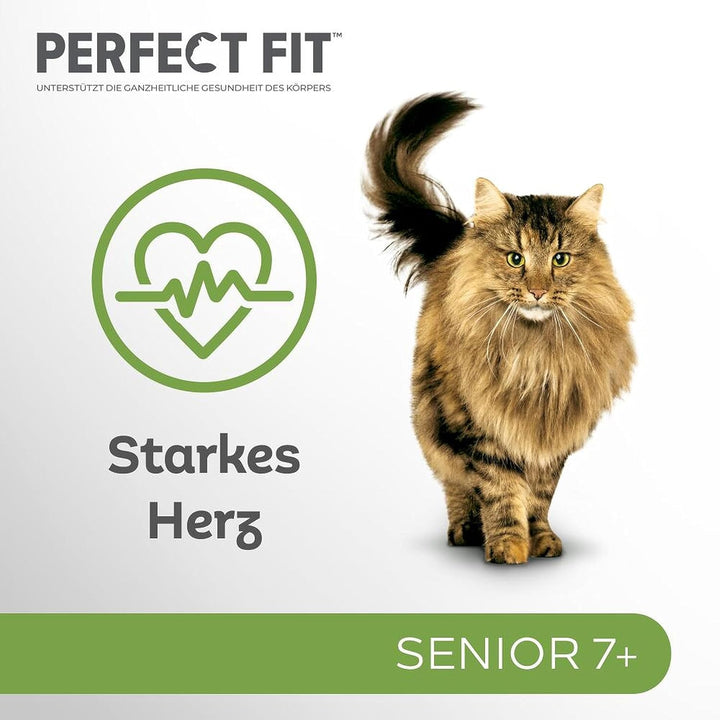 PERFECT FIT™ Pungă porționată pentru pisici Senior cu curcan și morcovi 12 X 85G