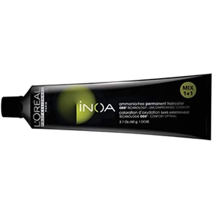 L'Oréal Professionnel INOA Colorație oxidativă fără amoniac 4 maro mediu, 1 pachet, (1x 60 ml) Vopsea pentru par Naty Shop 5.56 Maro deschis mahon, roșu 60 Ml (1 pachet)