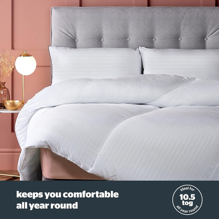 Plapumă Silentnight Hotel Collection 10.5 Tog - pat dublu, poliester, alb Plapumi si pilote Naty Shop