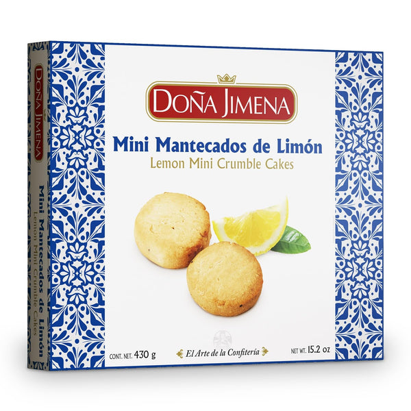 - Mini gogoși cu lămâie, textură cremoasă, calitate superioară, făcute manual, naturale, rețetă tradițională, fără ulei de palmier, ambalate individual, 430 de grame