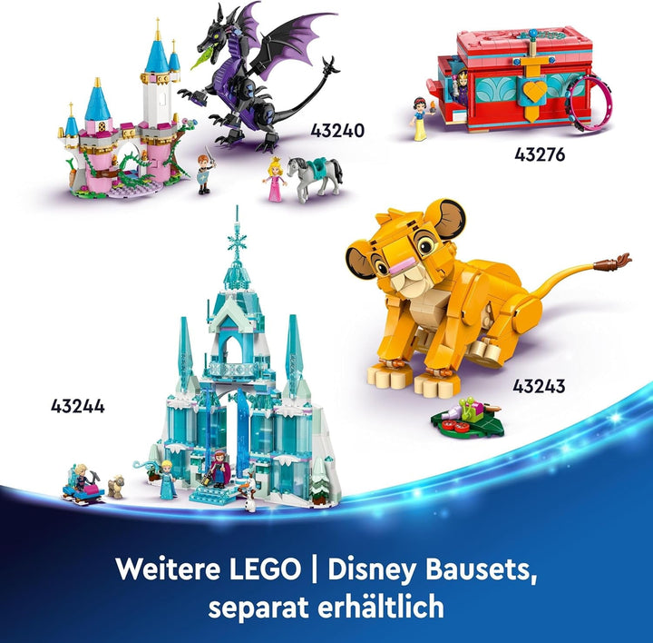 LEGO Ç€ Disney Encanto Casa magică a Madrigalilor, Casa de păpuși pentru copii cu figura de joc Mirabel, jucărie de construcție pentru fete și băieți de la 7 ani 43245 Seturi de constructie Besuche den LEGO-Store