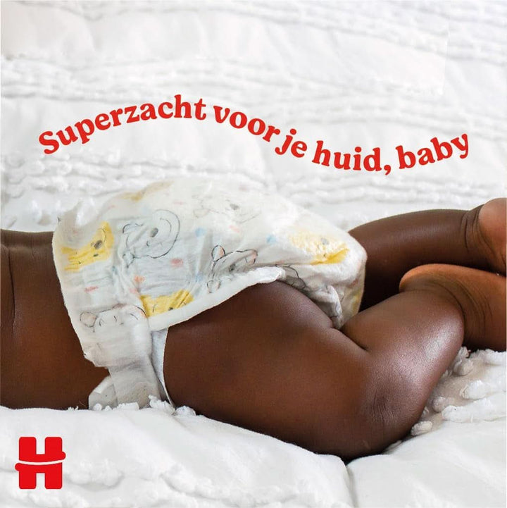 Huggies Extra Care Bebè, scutece marimea 2 (3-6 kg), foarte absorbante, 160 bucati Mama si Copilul Naty Shop