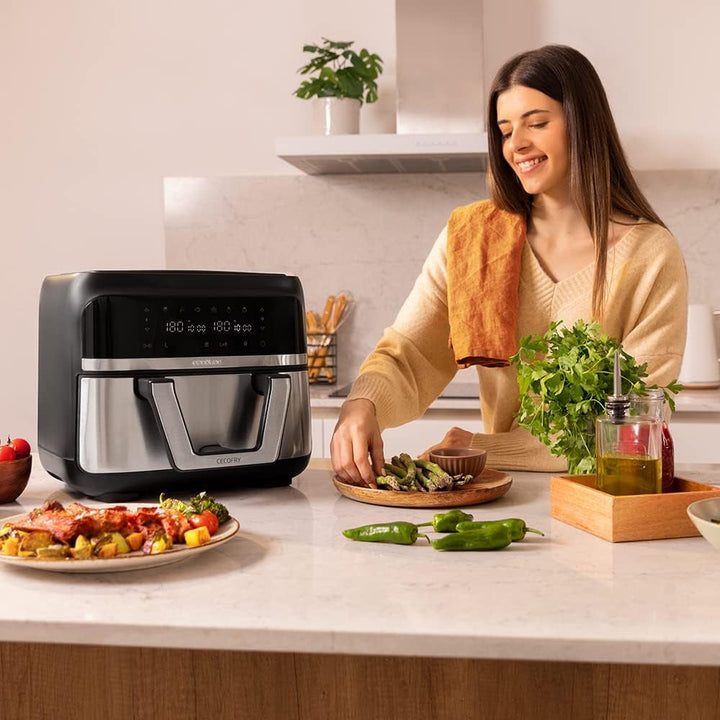 Cecotec Hot Air Fryer 9 L Cecofry Advance Double, 2850 W Electrocasnice Naty Shop