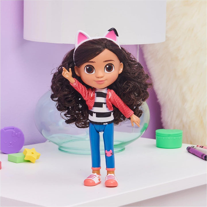 Casa de păpuși a lui Gabby, păpușă Gabby Girl de 20 cm înălțime, potrivită pentru copii cu vârsta de peste 3 ani Papusi Naty Shop