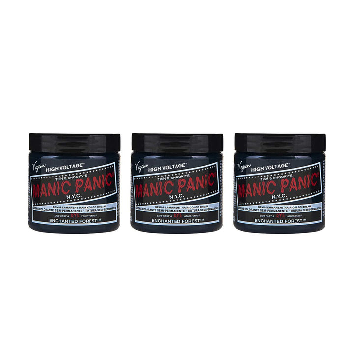 Manic Panic Electric Lizard Classic Cream, vegan, fără cruzime, vopsea de păr verde semipermanentă 118ml